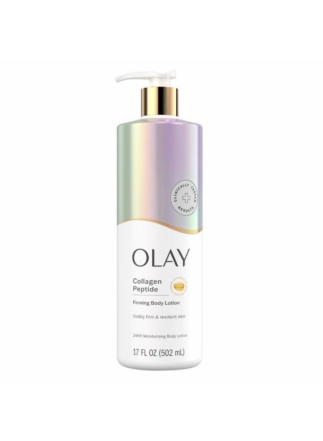 Firming Body Lotion With Collagen Peptide Visibly Firm & Resilient Skin 502 ml